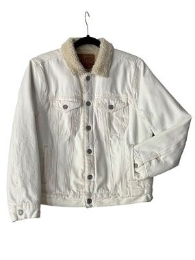 Lucky Brand "Tomboy" Sherpa Trucker Jacket
